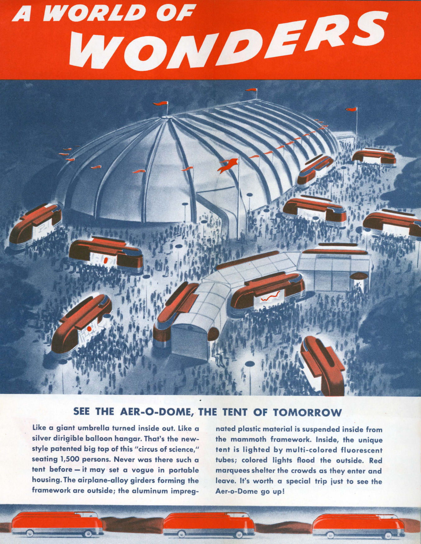 1953 GM Parade of Progress Dream Car Harley Earl Futurliner
