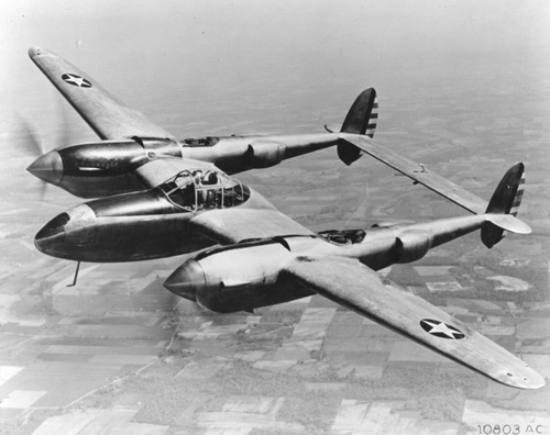Lockheed P-38 Lightning Harley Earl